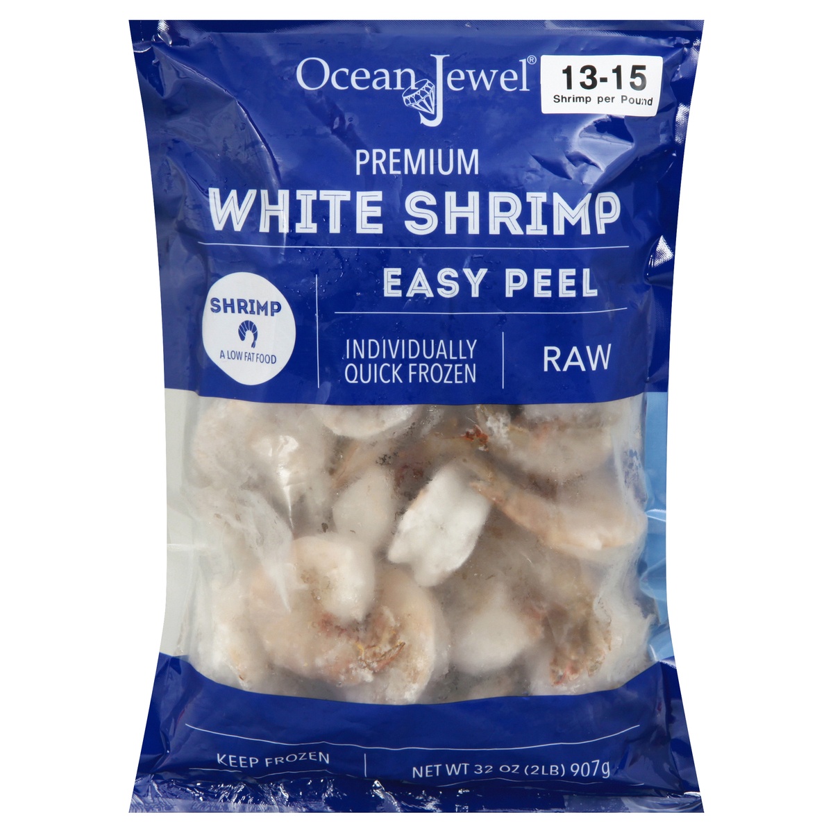 slide 1 of 1, Ocean Jewel Premium Easy Peel White Shrimp 32 oz, 32 oz