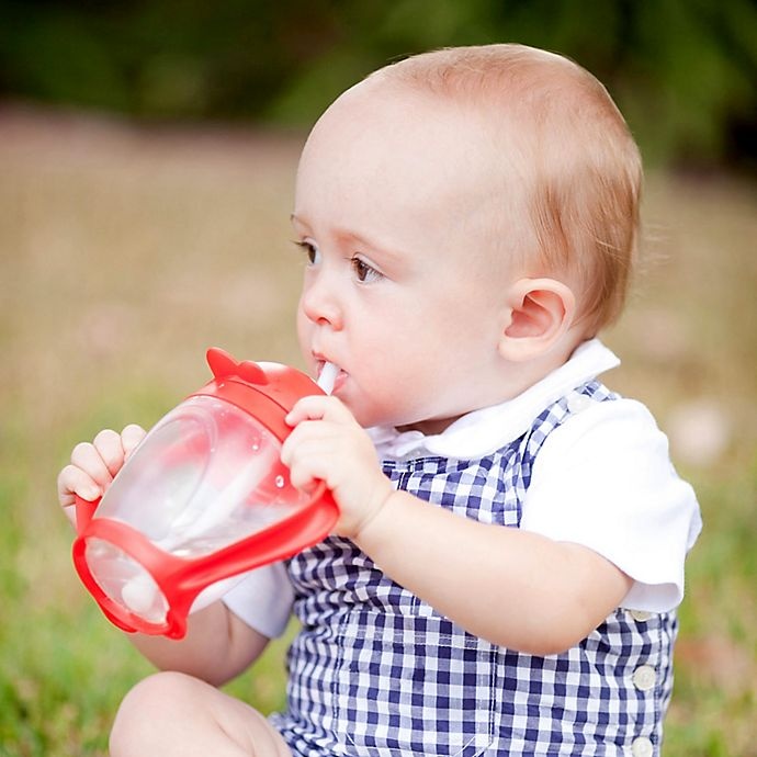 slide 4 of 4, Lollaland Lollacup Sippy Cup - Bold Red, 10 oz