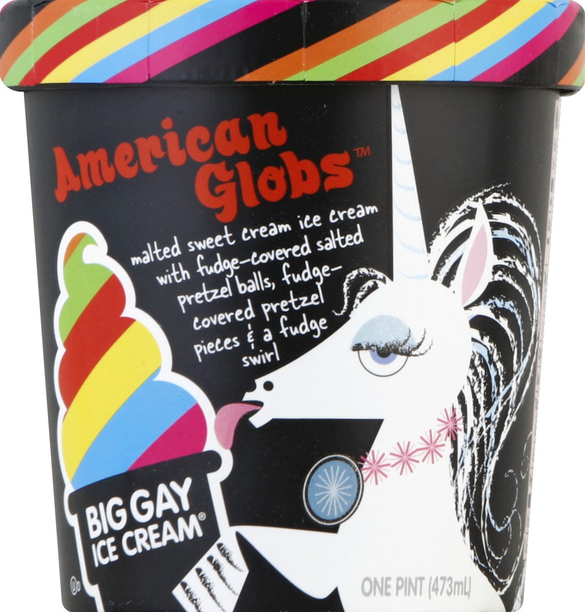 slide 3 of 3, Big Gay Ice Cream American Globs, 1 pint