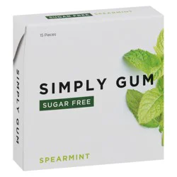 Simply Gum Sugar Free Spearmint Gum 15 ea