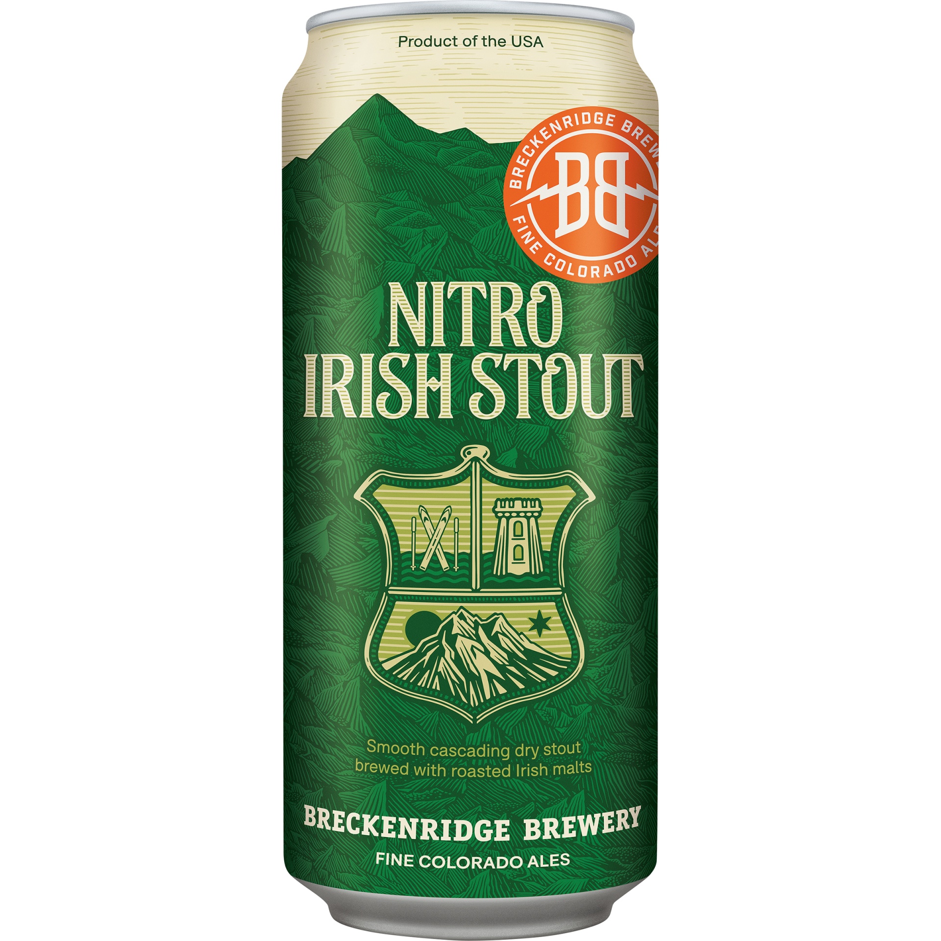 slide 1 of 1, Breckenridge Brewery Nitro Irish Stout, 4.8% ABV, 13.6 fl oz