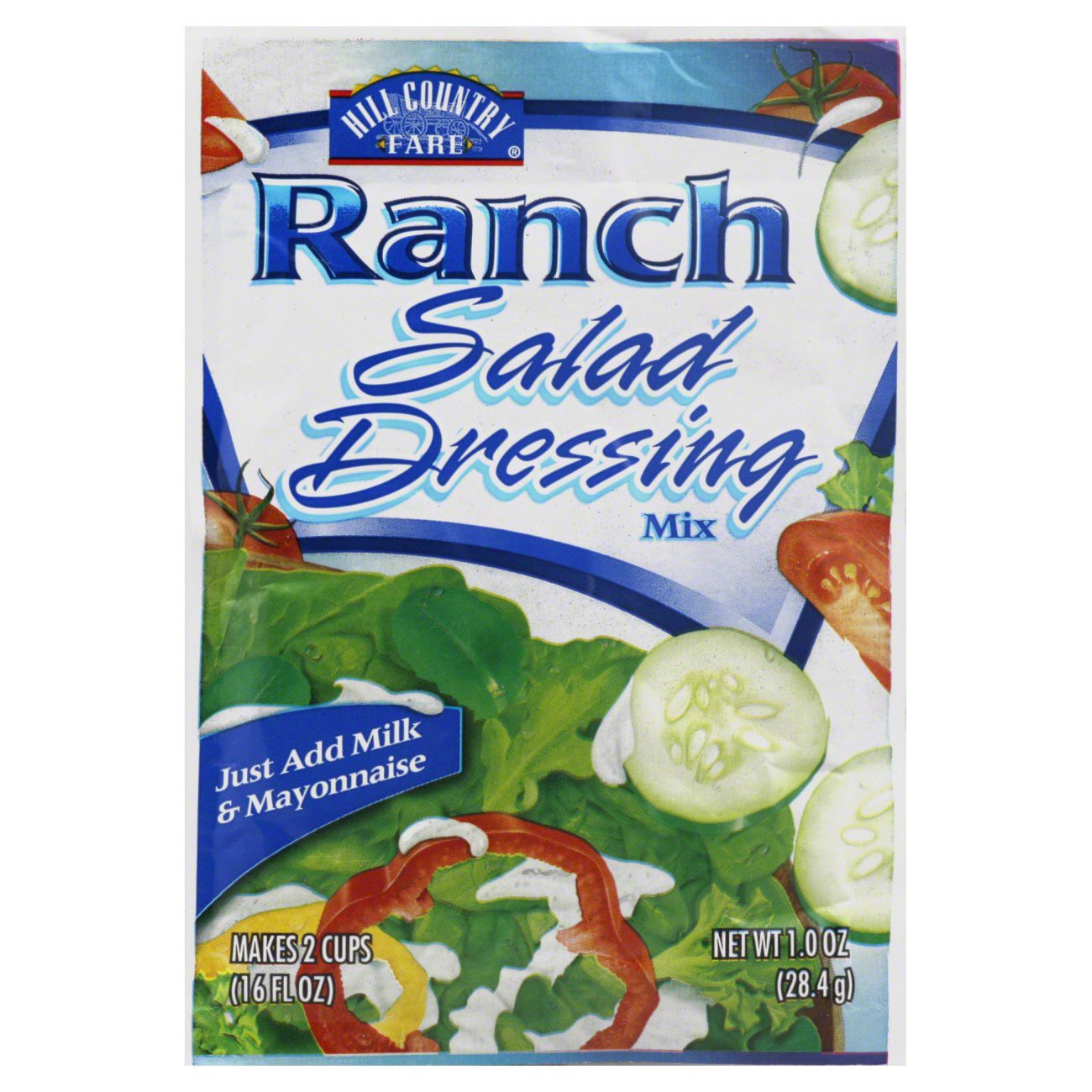 slide 1 of 1, Hill Country Fare Ranch Salad Dressing Mix, 1 oz