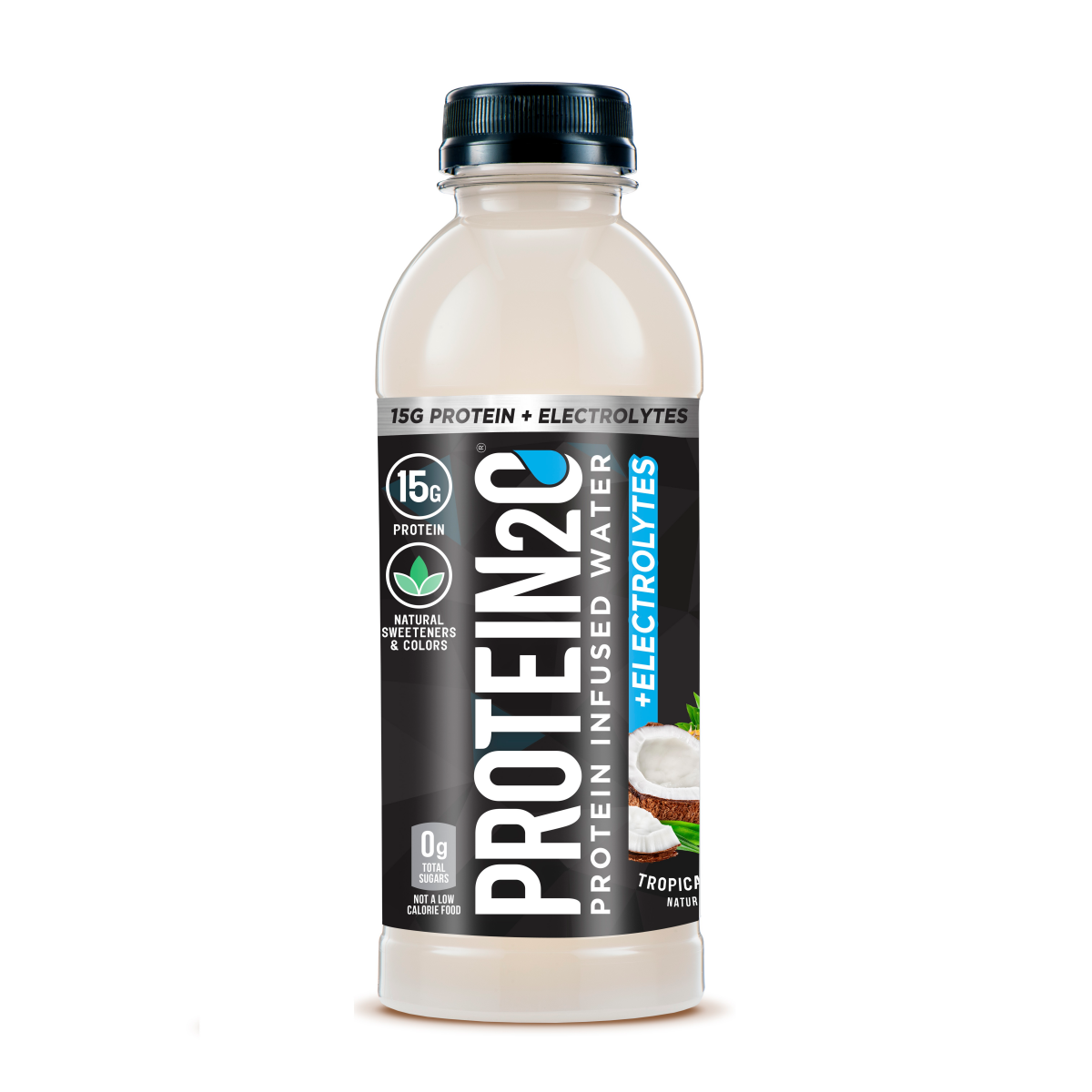 slide 1 of 9, Protein2o Protein Infused Tropical Coconut Water 16.9 oz - 16.9 fl oz, 16.9 fl oz