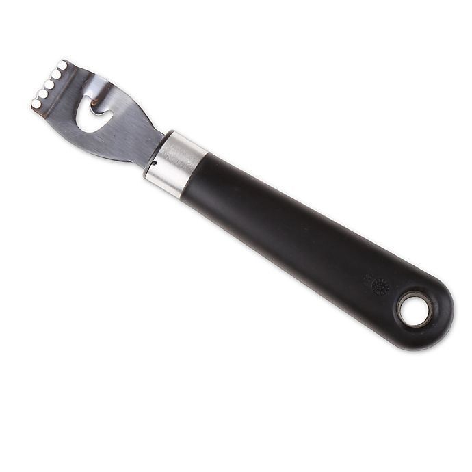 slide 1 of 2, SALT Lemon Zester - Black, 1 ct