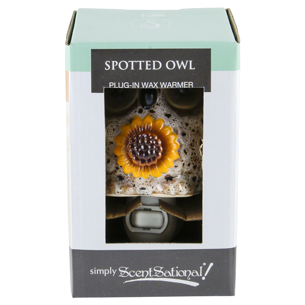 slide 1 of 1, ScentSationals Accent Wax Warmer - Spotted Owl, 1 ct