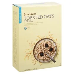 GreenWise Organic Toasted Oats Cereal