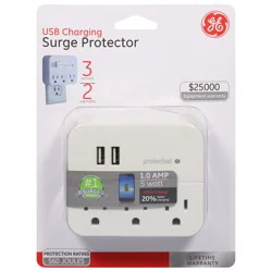 GE USB Charging Surge Protector 1 ea