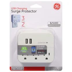 GE USB Charging Surge Protector 1 ea
