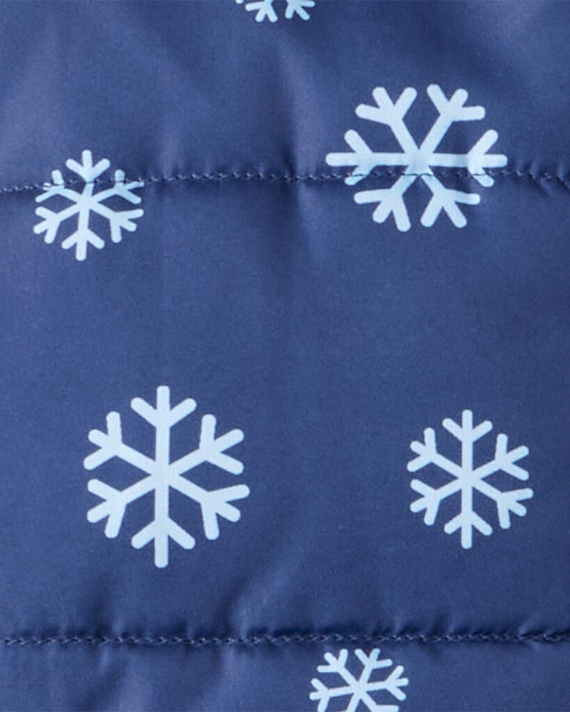 slide 5 of 7, Carter's Carters Toddler 2-Piece Bluey™ Hooded Snowsuit Jacket & Bib Set - Blue Navy 3T, 2 pc