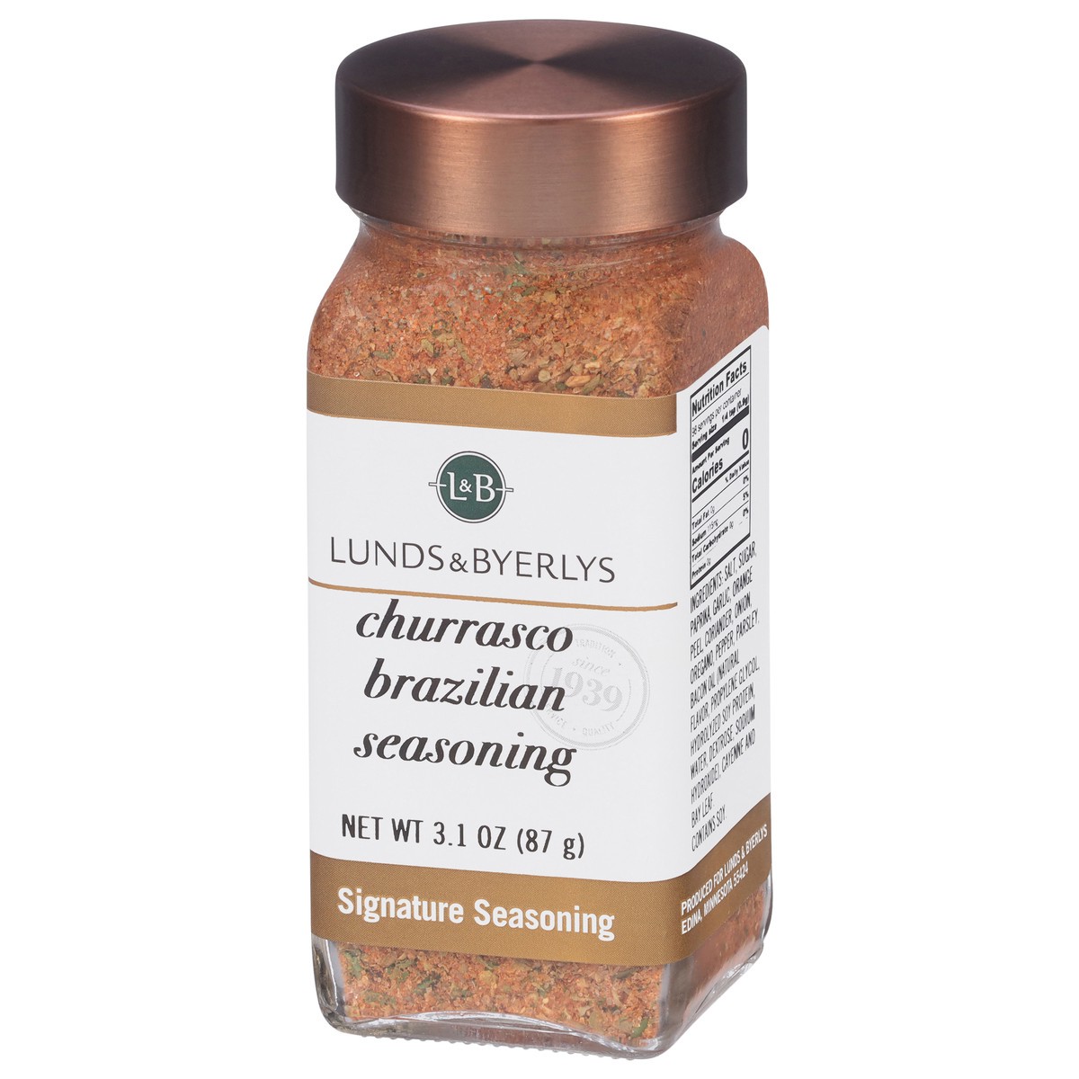 slide 2 of 4, Lunds & Byerlys Signature Churrasco Brazilian Seasoning 3.1 oz, 3.1 oz