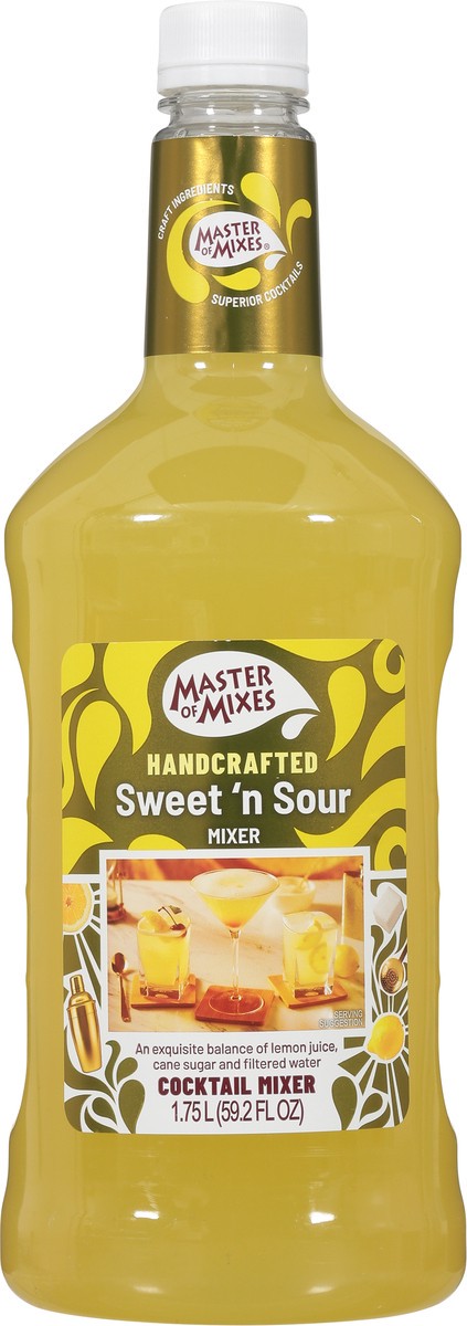 slide 6 of 9, Master of Mixes Sweet & Sour Mixer, 1.75 liter