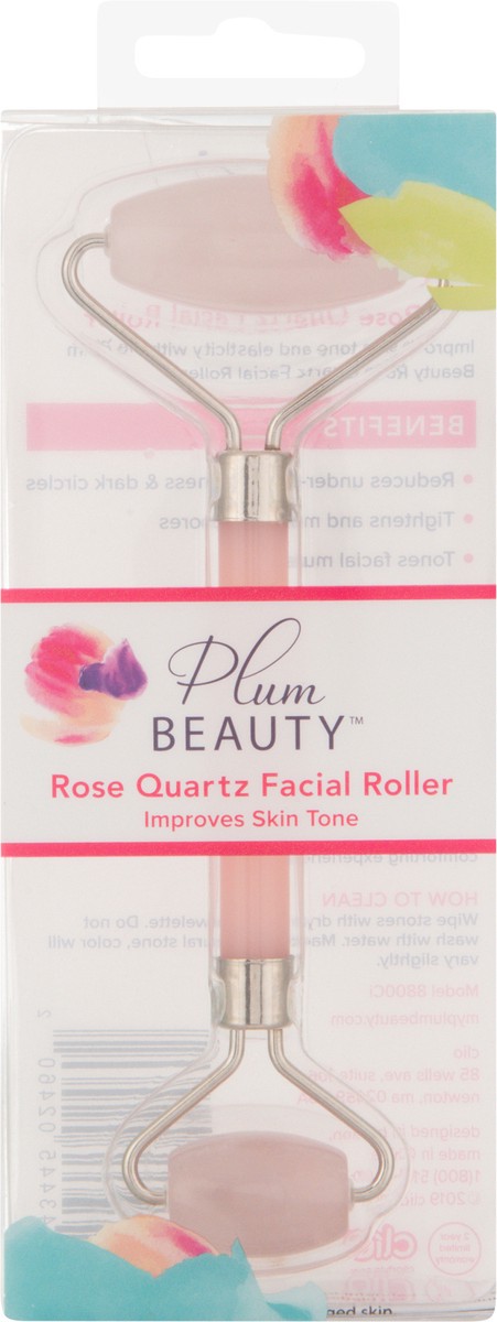 slide 5 of 11, Plum Beauty Rose Quartz Facial Roller 1 ea, 1 ct