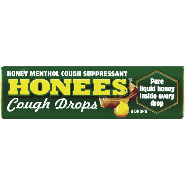 slide 1 of 4, Honees Cough Drops 9 ea, 1.6 oz