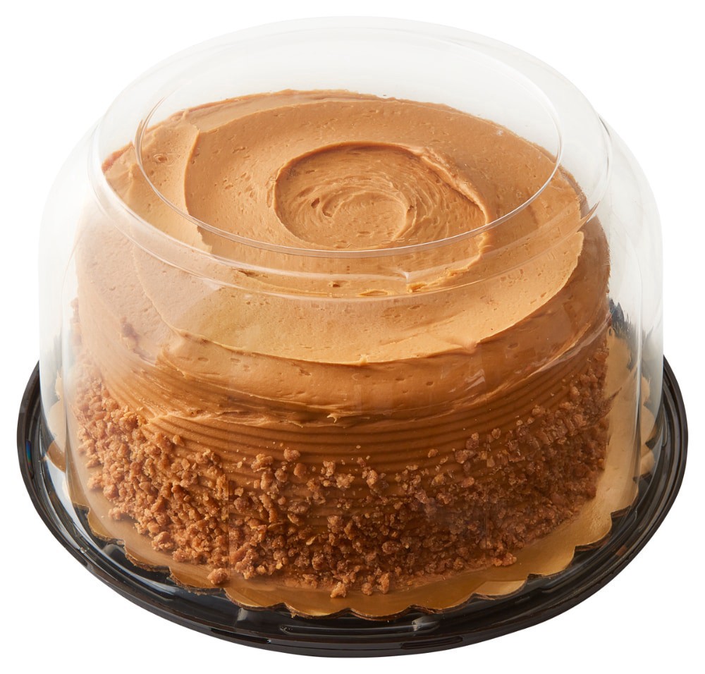 slide 3 of 4, Bakery Fresh Goodness Double Layer Yellow Cake With Caramel Icing, 2 lb 15 oz