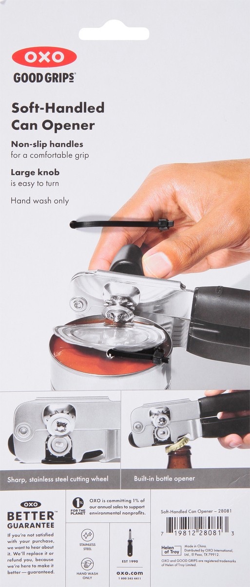 slide 5 of 9, OXO Good Grips Can Opener, 1 ct
