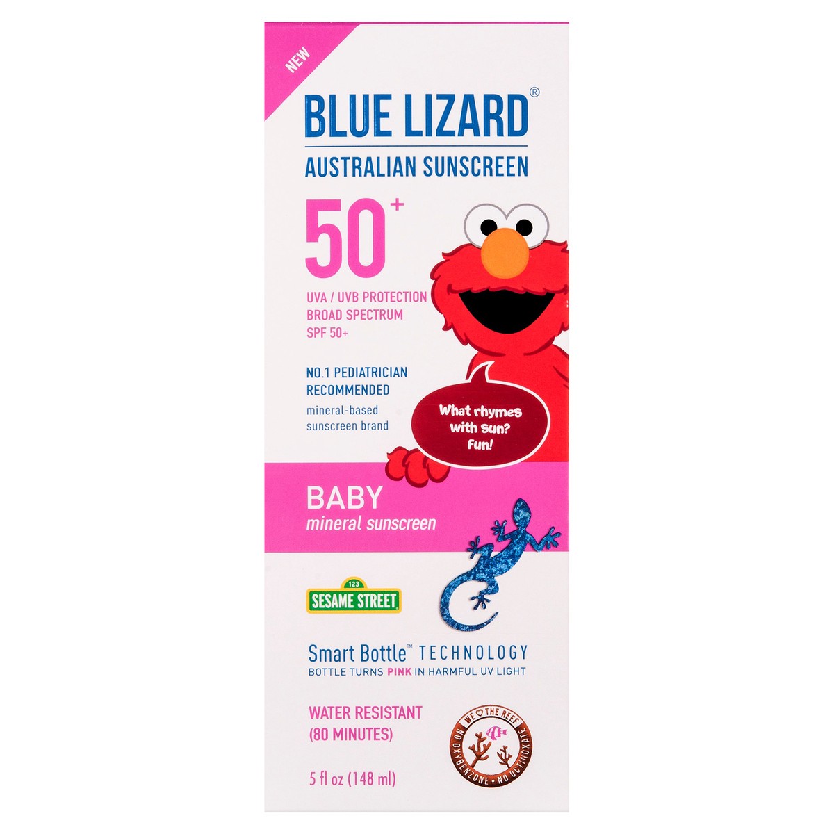 slide 3 of 11, Blue Lizard BL Baby SPF 50 Lotion 5 oz. Bottle Sesame Street, 5 fl oz