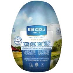 Honeysuckle White Shady Brook Farms Frozen 18% Bone-In Turkey Breast With Gravy - 4-8 lb