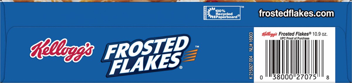 slide 12 of 12, Frosted Flakes Kellogg's Frosted Flakes Cold Breakfast Cereal Original, 10.9 oz, 10.9 oz