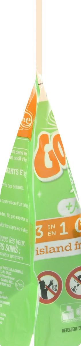 slide 6 of 9, Gain flings! Liquid Laundry Detergent Soap Pacs, HE Compatible, 16 Count, Long Lasting Scent, Island Fresh Scent, 16 ct