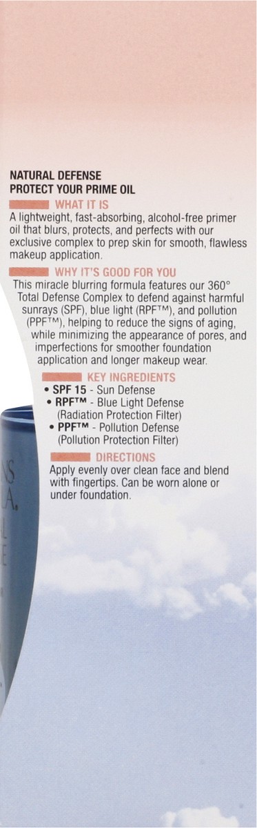 slide 7 of 12, Physicians Formula Natural Defense Broad Spectrum SPF 15 Primer Oil 30 ml, 1 oz