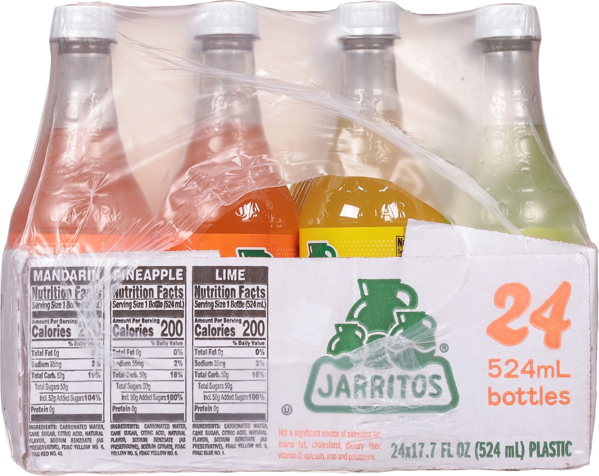 slide 2 of 13, Jarritos Soda 24 - 17.7 fl oz Bottles, 24 ct