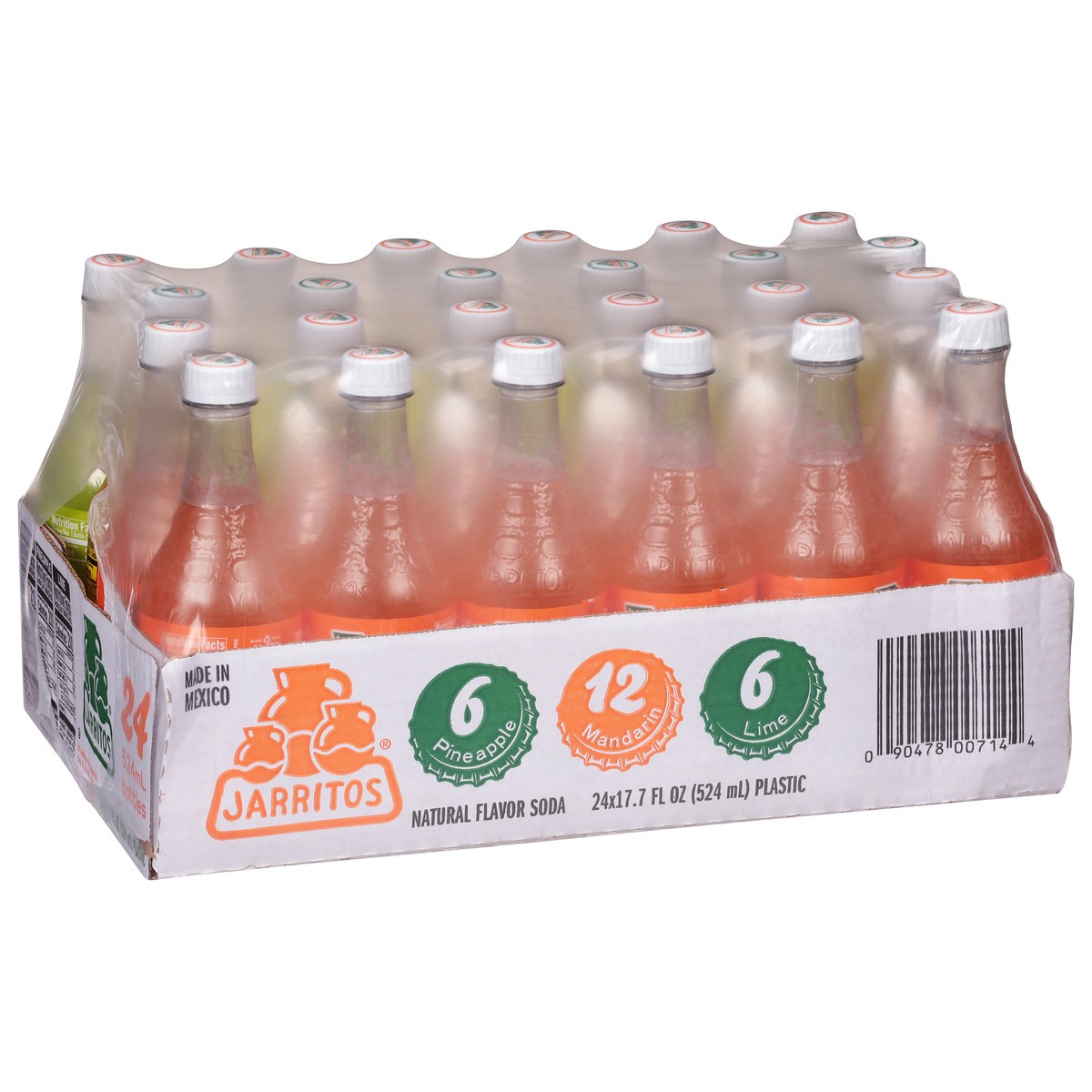 slide 9 of 13, Jarritos Soda 24 - 17.7 fl oz Bottles, 24 ct