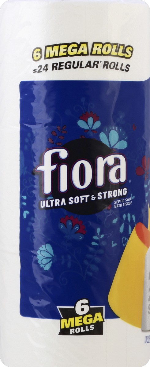 slide 2 of 5, Fiora Bath Tissue 6 ea, 6 ct