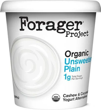 slide 1 of 2, Forager Project Dairy-Free Organic Greek Style Cultured Coconut & Cashew Unsweetened Plain Yogurt 24 oz, 24 oz