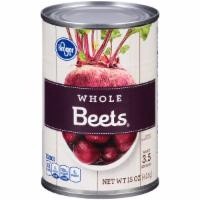 slide 1 of 1, Kroger Whole Beets, 15 oz