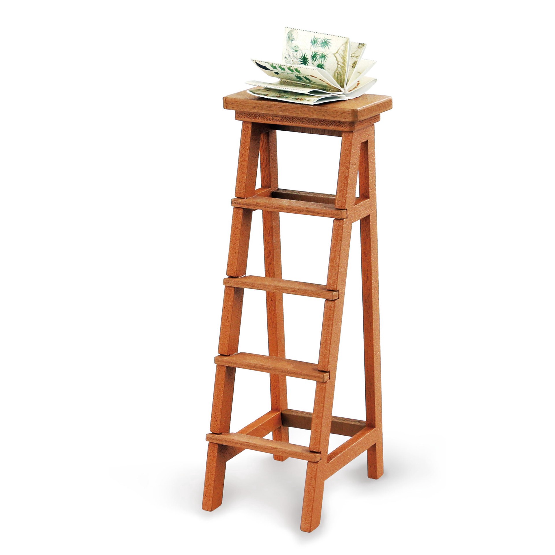 slide 9 of 13, Robotime Rolife Sam's Study Diy Miniature House Kit, 7.48 in x 7.28 in x 8.86 in