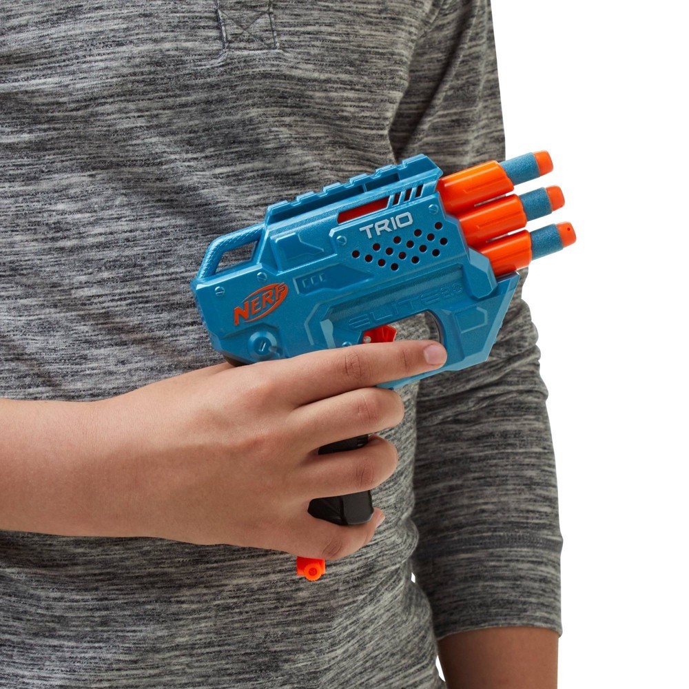 slide 4 of 5, NERF Elite 2.0 Trio TD-3 Blaster, 1 ct