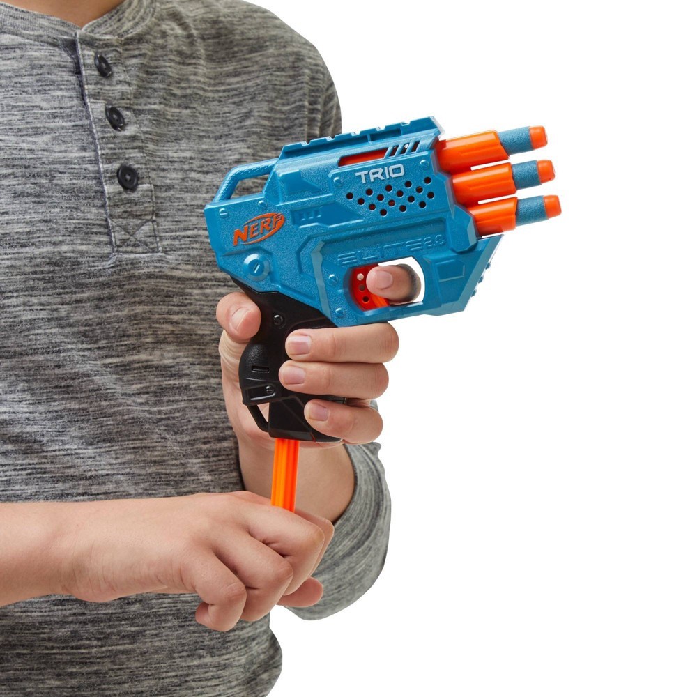 slide 3 of 5, NERF Elite 2.0 Trio TD-3 Blaster, 1 ct