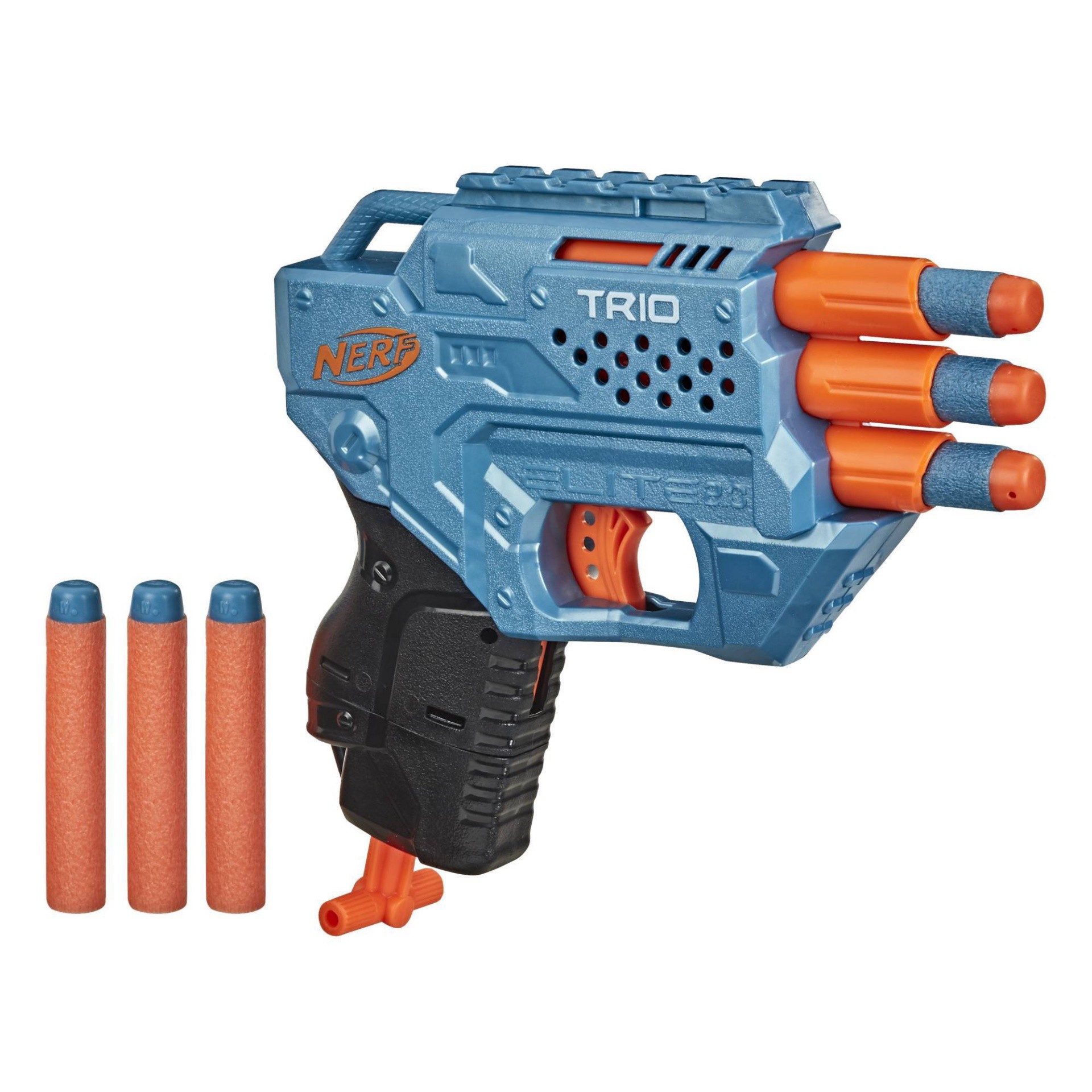 slide 1 of 5, NERF Elite 2.0 Trio TD-3 Blaster, 1 ct