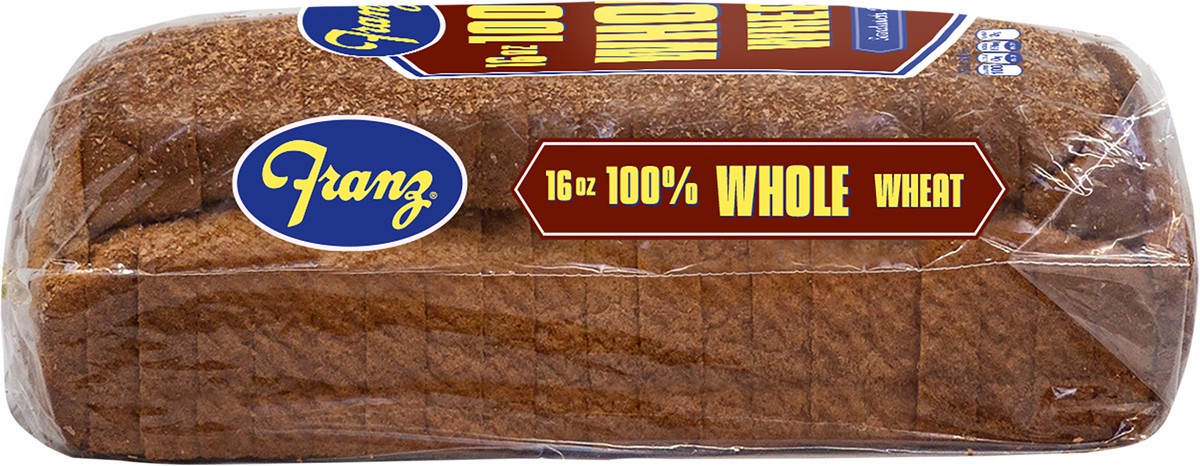 slide 5 of 5, Franz Whole Wheat Bread 16 oz, 16 oz