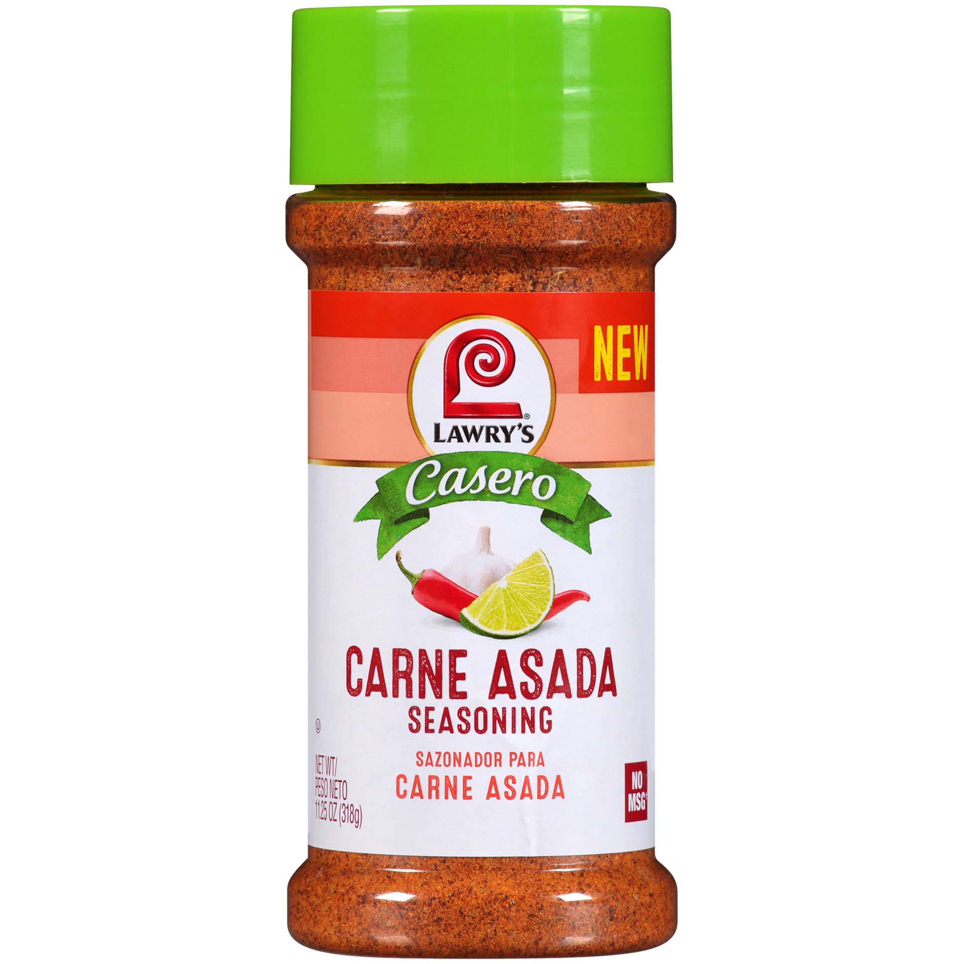 slide 1 of 11, Lawry's Casero Carne Asada Seasoning, 11.25 oz, 11.25 oz