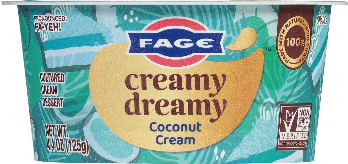 slide 12 of 14, Fage Creamy Dreamy Coconut Cream 4.4 oz., 4.4 oz