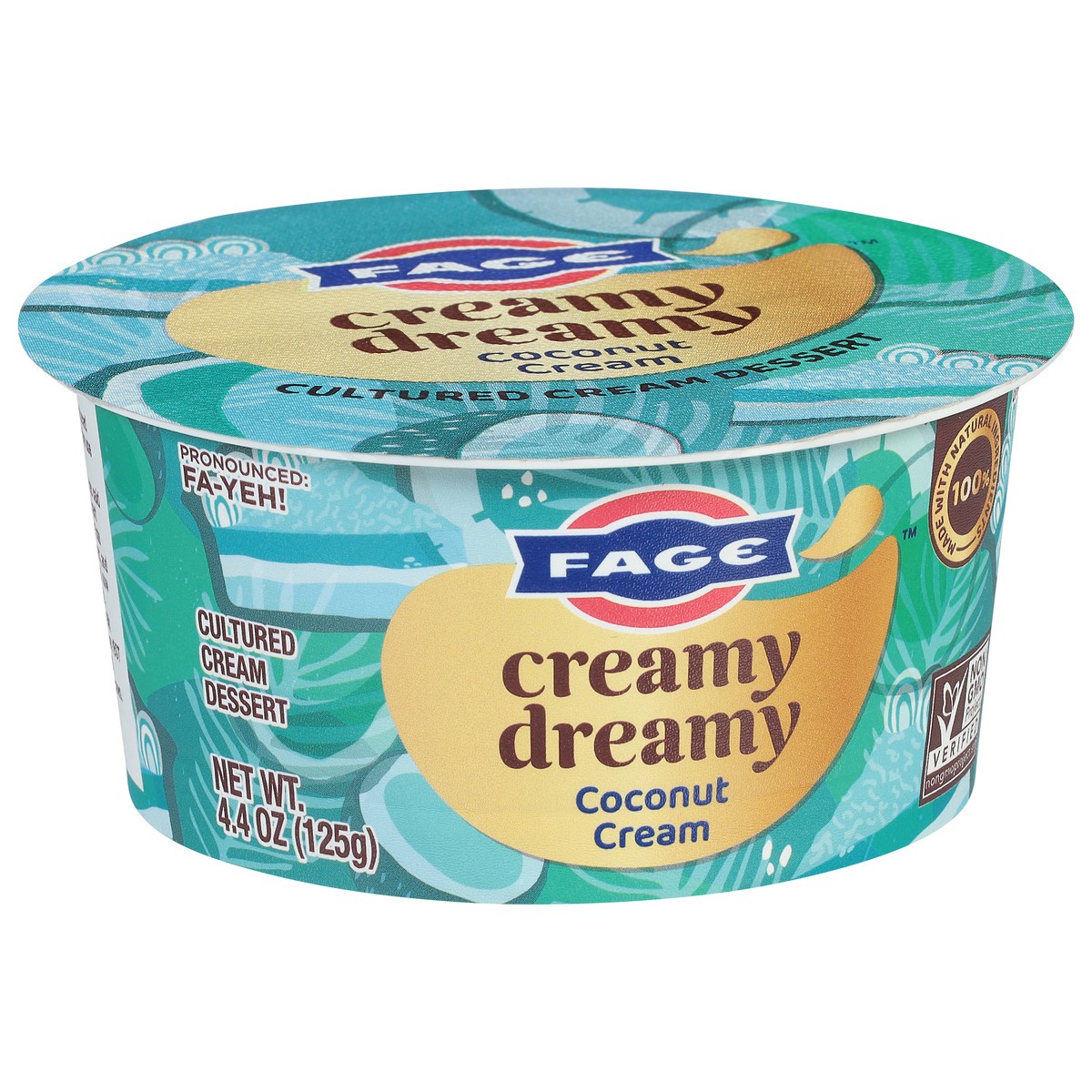 slide 2 of 14, Fage Creamy Dreamy Coconut Cream 4.4 oz., 4.4 oz