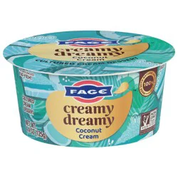 Fage Creamy Dreamy Coconut Cream 4.4 oz.