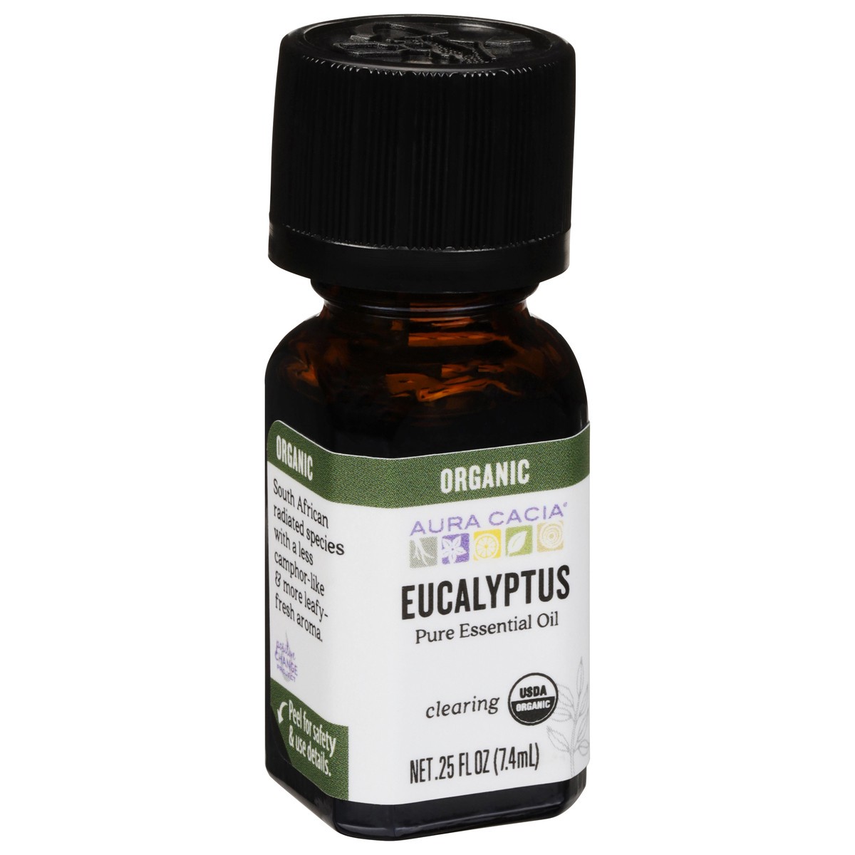 slide 4 of 9, Aura Cacia Eucalyptus Essential Bath Oil, 0.25 oz