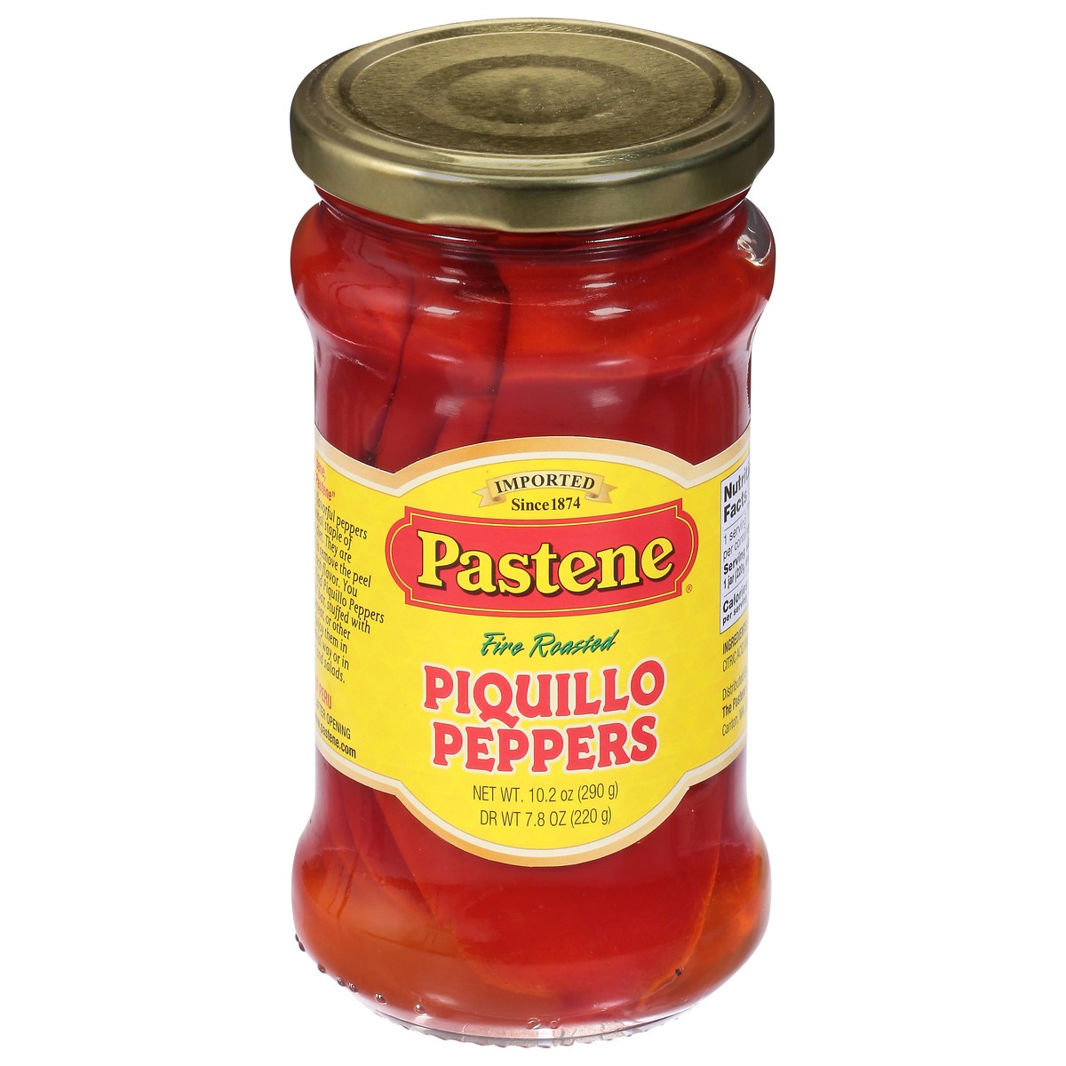 slide 1 of 1, Pastene Piquillo Pepper, 10.19 oz