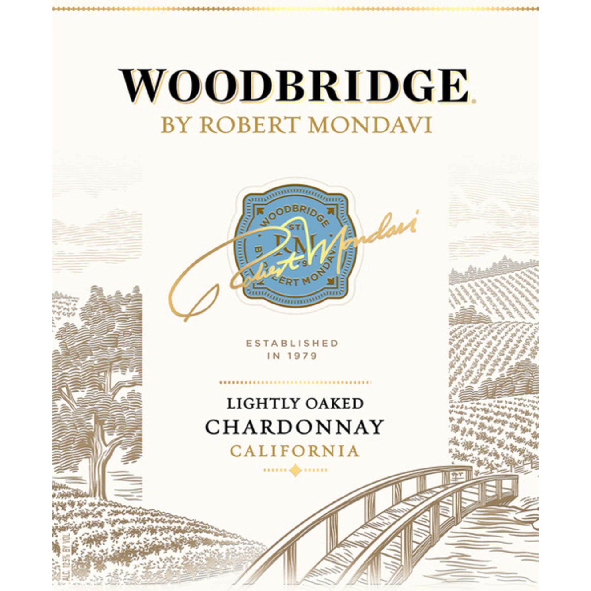 slide 4 of 13, Woodbridge by Robert Mondavi Lightly Oaked Chardonnay White Wine, 1.5 L Bottle, 50.72 fl oz