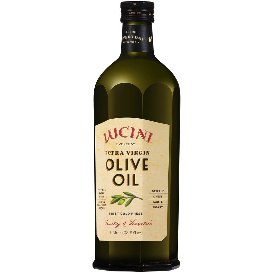 slide 8 of 8, Lucini Italia Olive Oil, Extra Virgin, Everyday, 33.8 fl oz