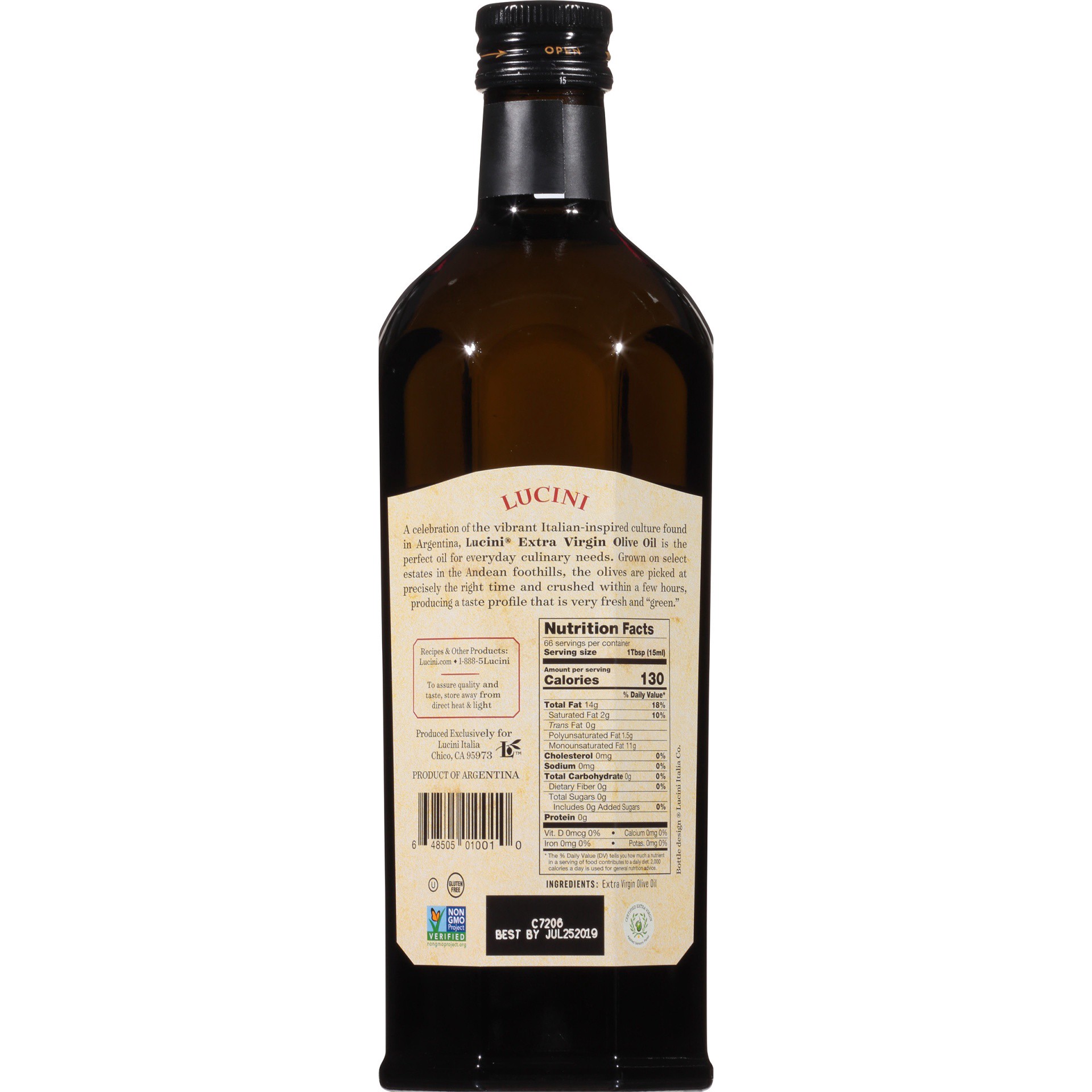 slide 7 of 8, Lucini Italia Olive Oil, Extra Virgin, Everyday, 33.8 fl oz