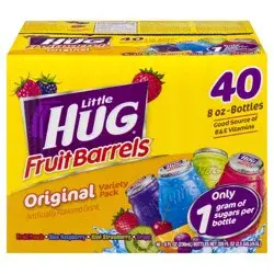 Little Hug Original Variety Pack Fruit Barrels 40 ea