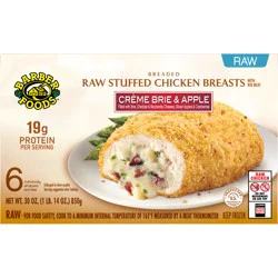 Barber Foods Stuffed Chicken Breasts Creme Brie Apple, 6 Count
