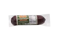 Prasek's Pork & Beef Summer Sausage with Jalapeno and Cheese