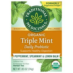 Traditional Medicinals Organic Triple Mint Tea