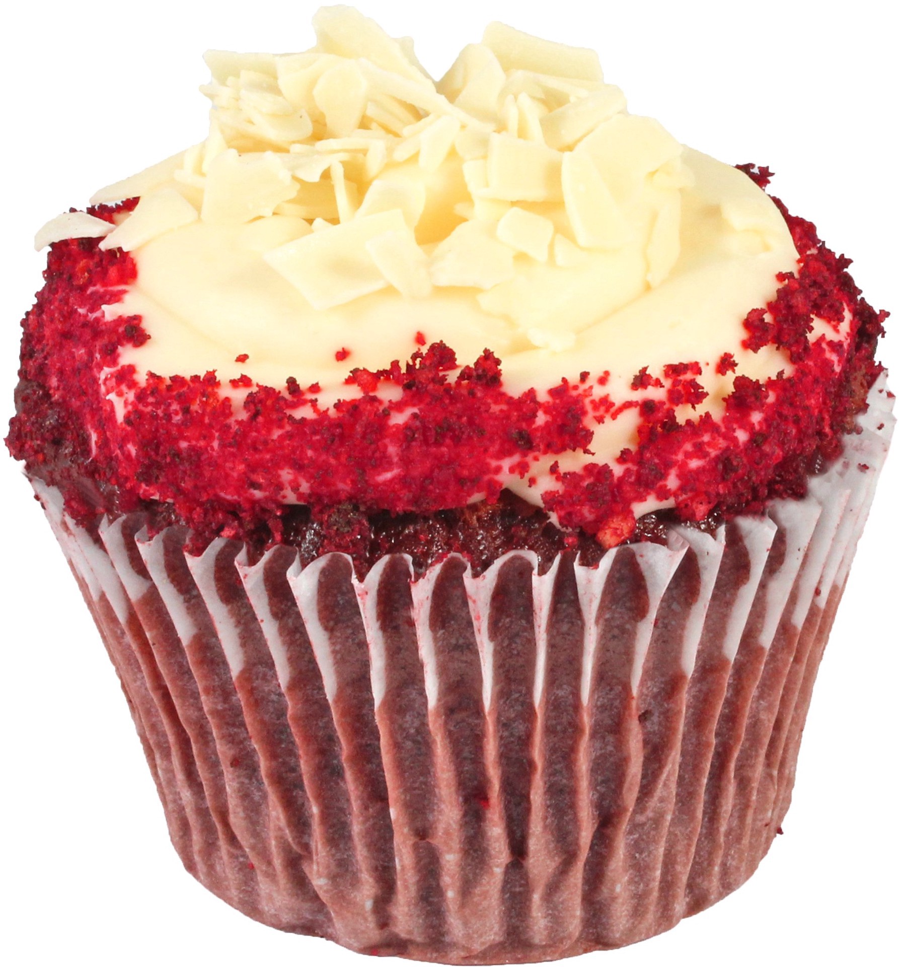 slide 1 of 1, Central Market Red Velvet Cupcake, 1 ct