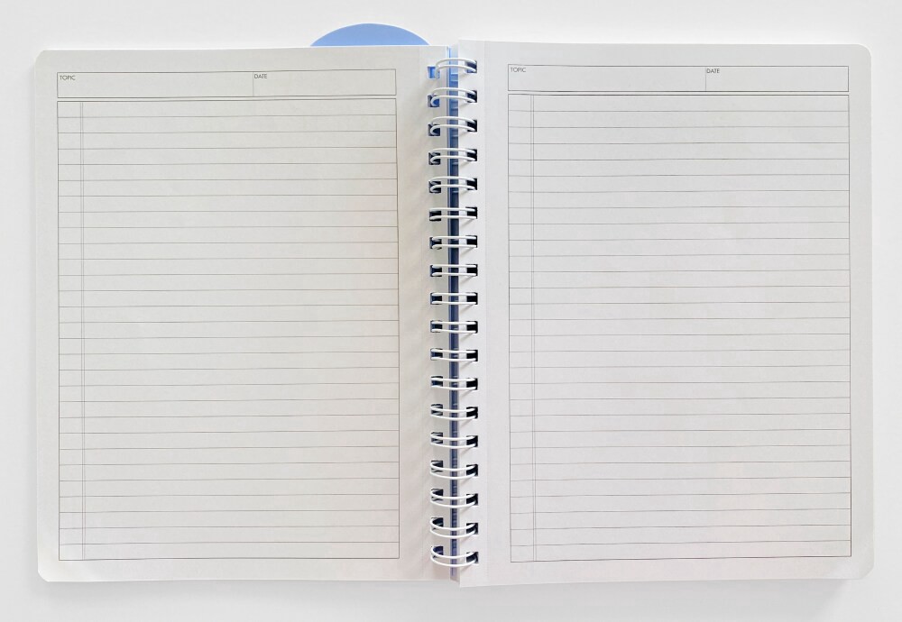 slide 2 of 4, Carolina Pad Premium Noted Ideal Book Blue, 1 ct