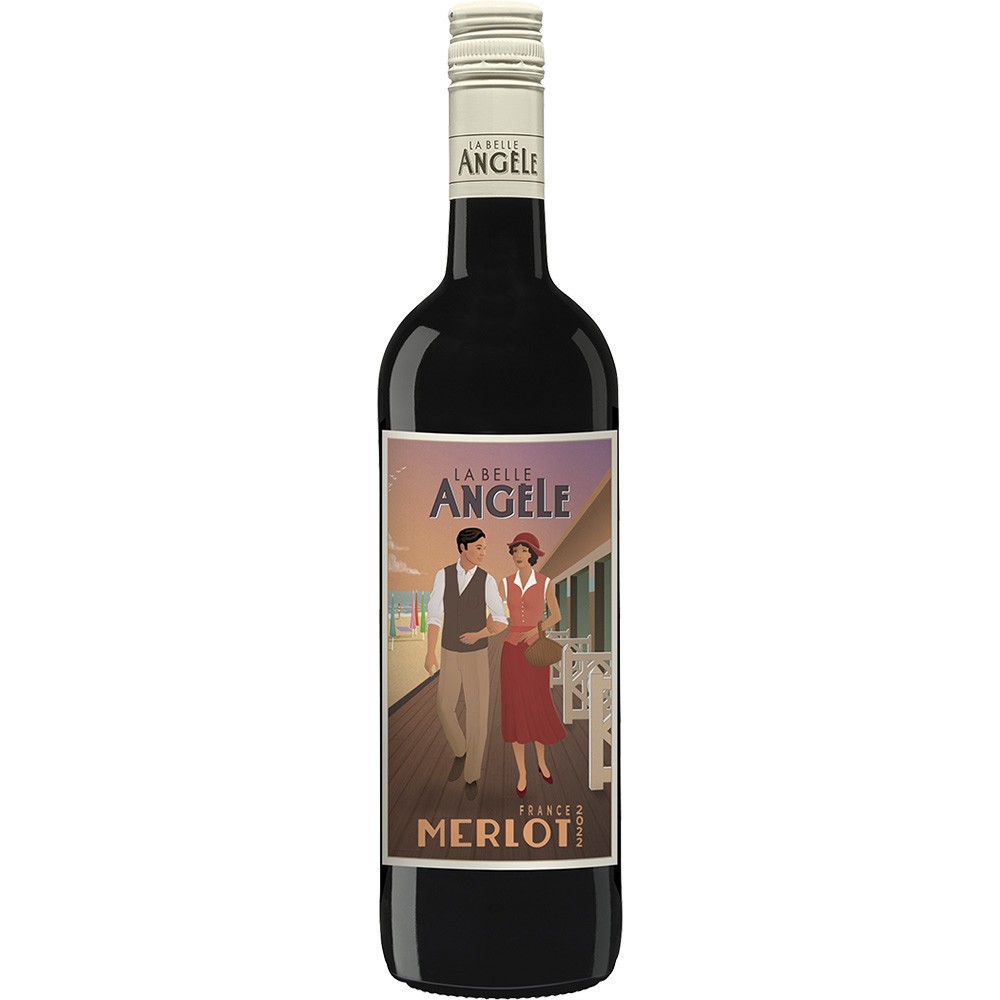 slide 1 of 1, La Belle Angele Merlot, 750 ml